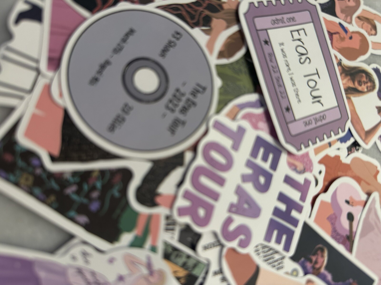 Taylor Swift Inspired Stickers The Eras Tour Stickers Set of 20