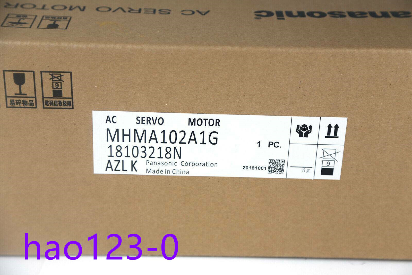 ONE New Panasonic servo motor MHMA102A1G(DHL or FedEx)