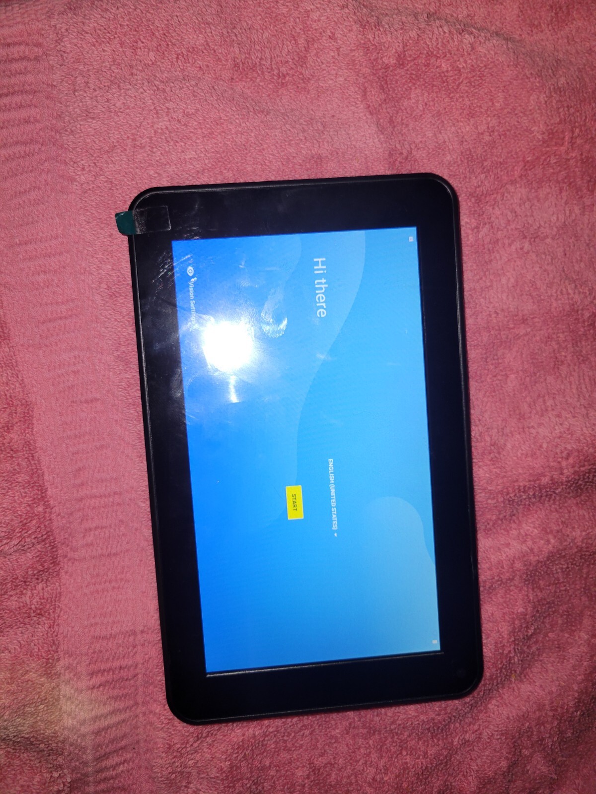 Proscan Tablet with Keyboard, Tested and Reset 