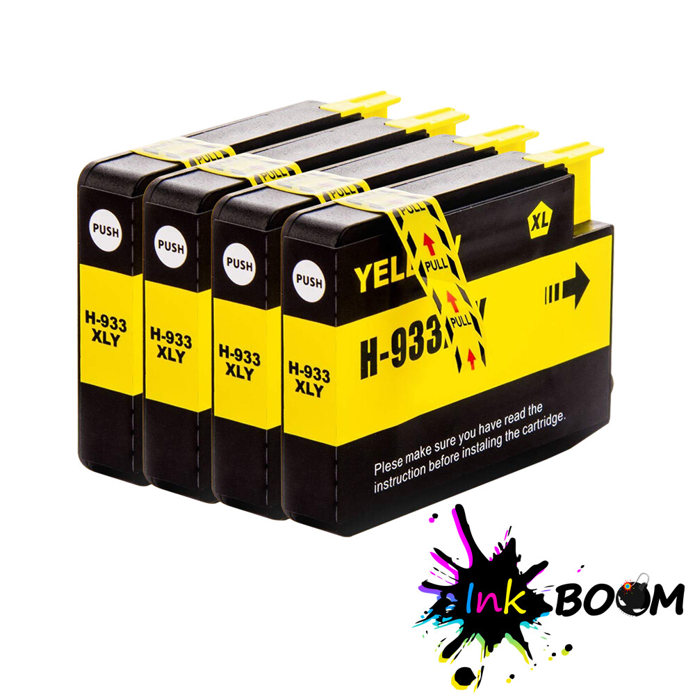 4Y Ink Cartridge replace for HP 932XL 933XL Officejet 6100 6700 7110 7612