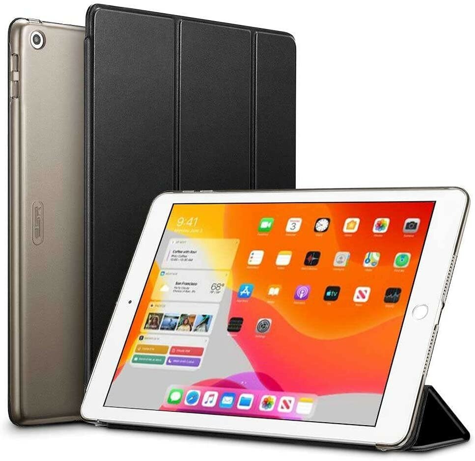 ESR Yippee Trifold Series Smart Case for iPad 10.2" 2020/2019 Gen 7  8 9 - Black