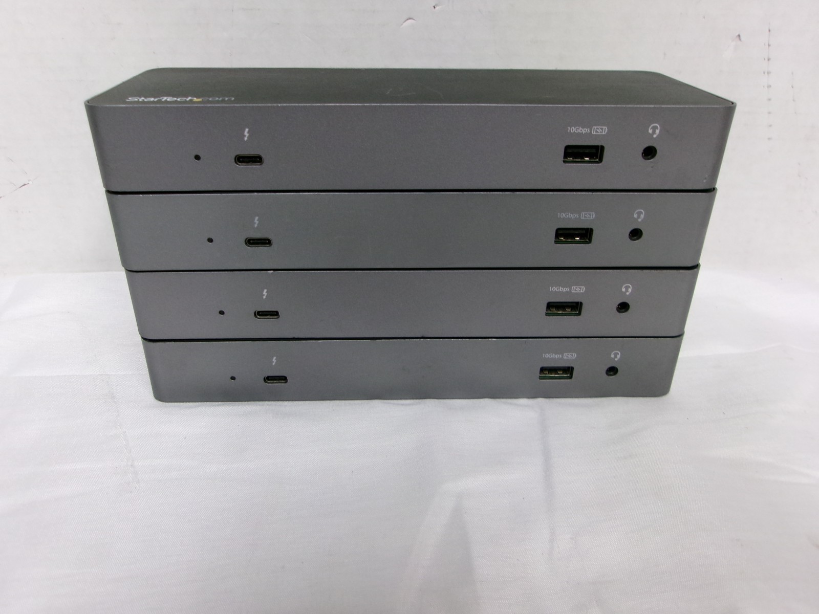 StarTech Thunderbolt 3 TB3CDK2DP Dual Monitor 4K60Hz DisplayPort Dock Lot of 4