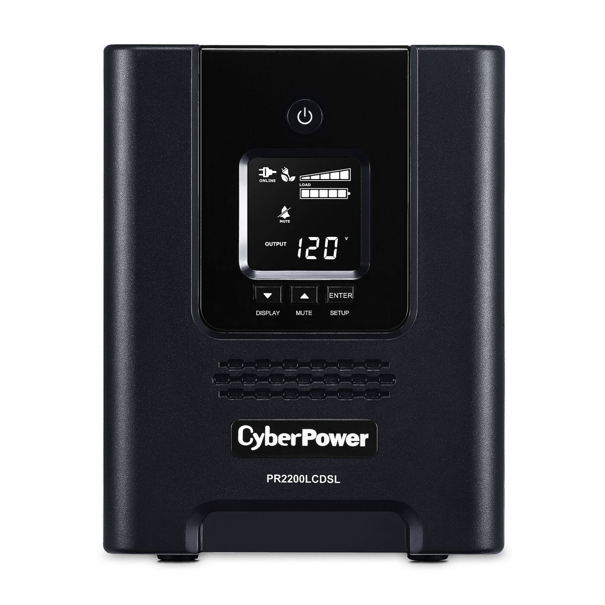 CyberPower PR2200LCDSL 2070 VA/1980W Smart App Sinewave Mini-Tower UPS, 6x NEMA