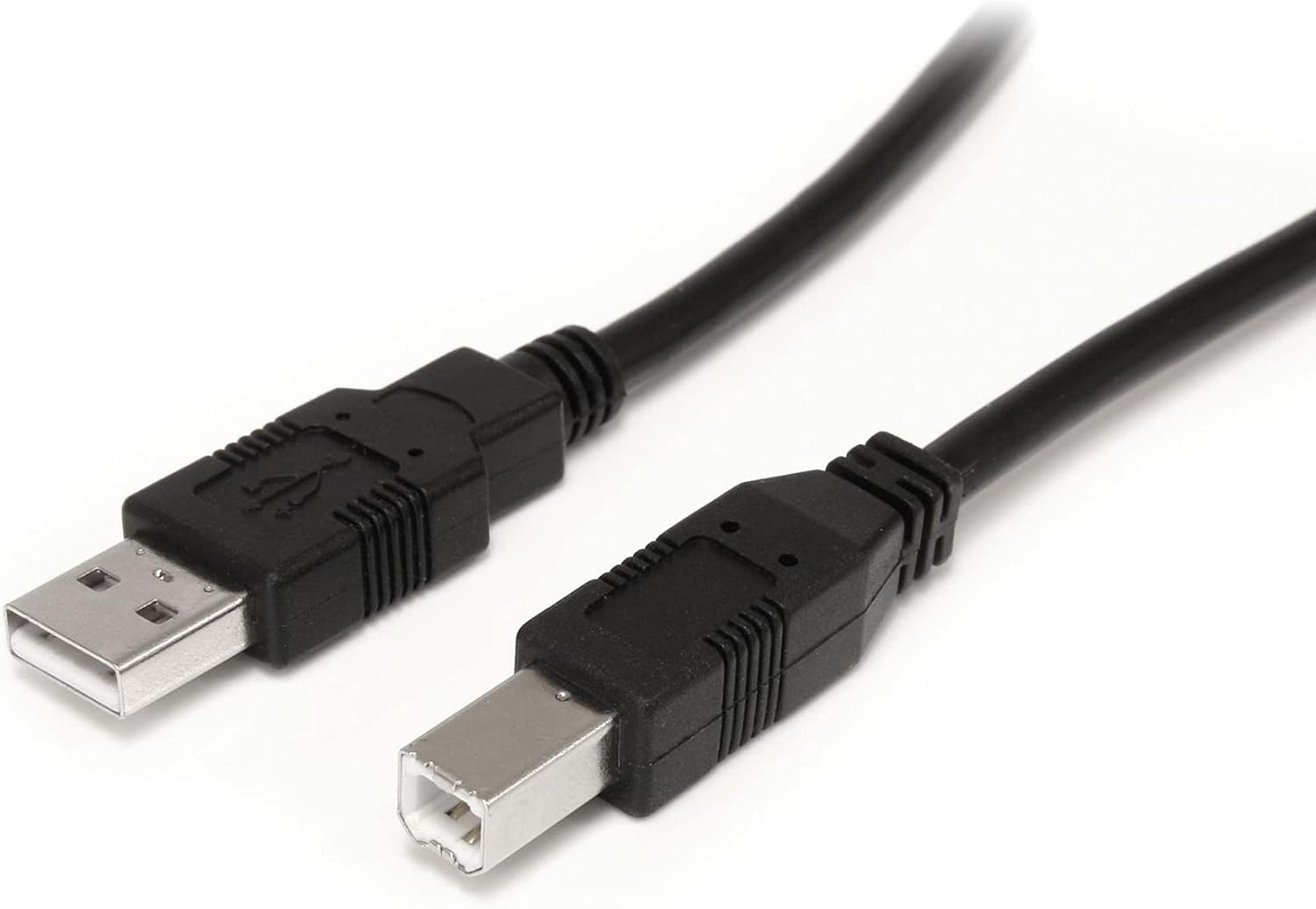 Startech 30Ft Active USB 2.0 Cable, USB-A to USB-B, Black (USB2HAB30AC)
