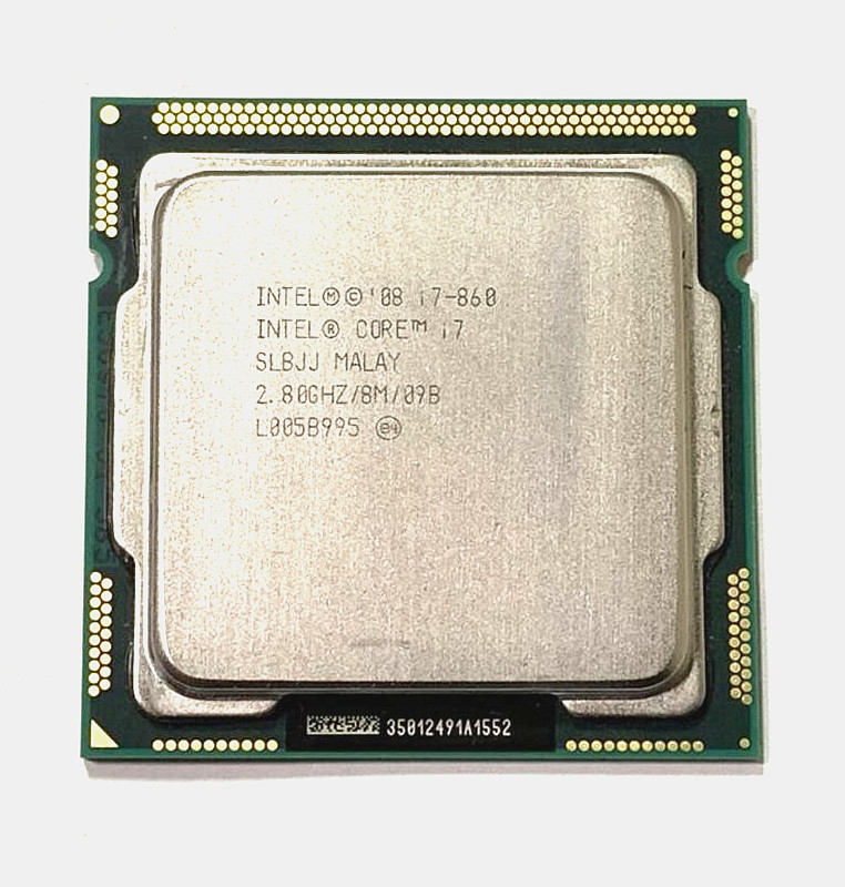 Intel Core i7-860 2.80GHZ SLBJJ 4-Core (Turbo Up to 3.46GHz)  LGA-1156 CPU