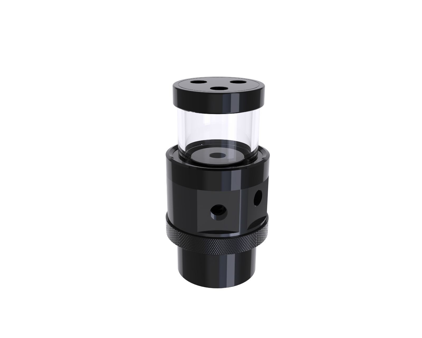 Bykski Complete CP-D5PB-V2 Pump / PMMA Reservoir Combo, Armored / POM - Black...