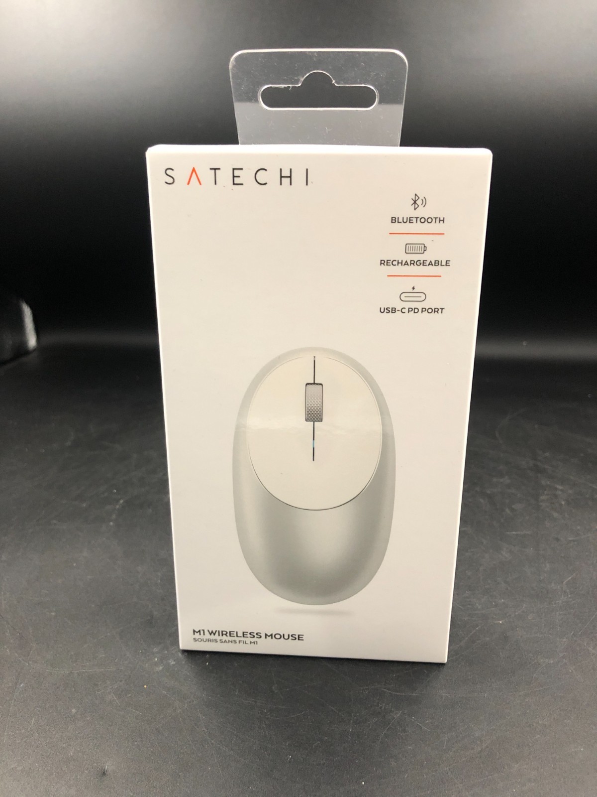 Satechi (silver) M1 Bluetooth Wireless Mouse with Rechargeable Type-C