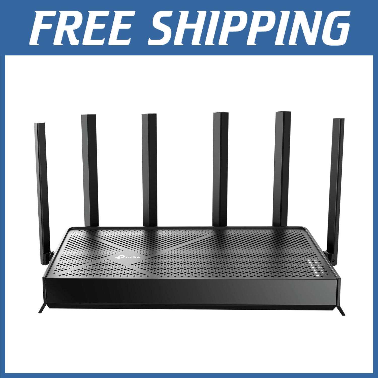 High Performance WiFi 7 Router - 2,400 sq. ft. Coverage**