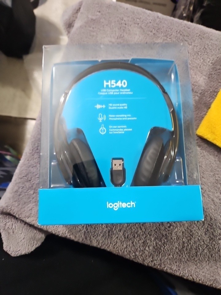 Logitech H540 Black Headband Headset