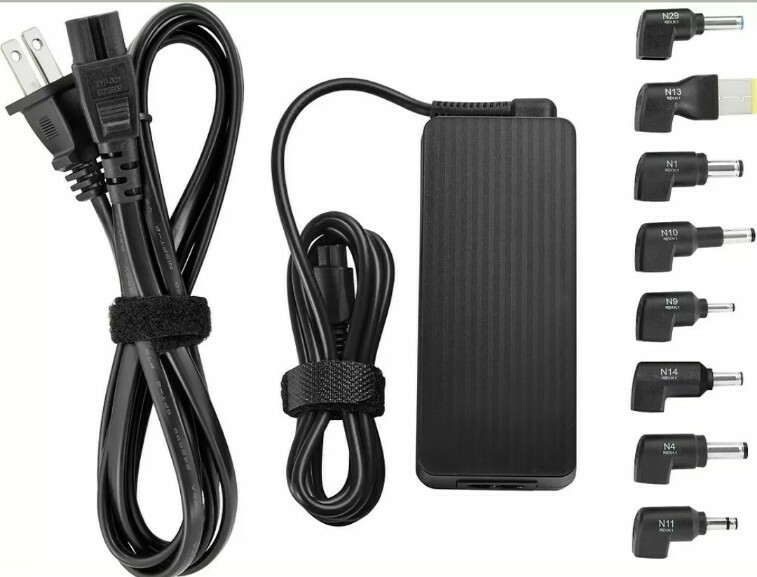 Insignia- 65W Charger for Select Ultrabooks - Black