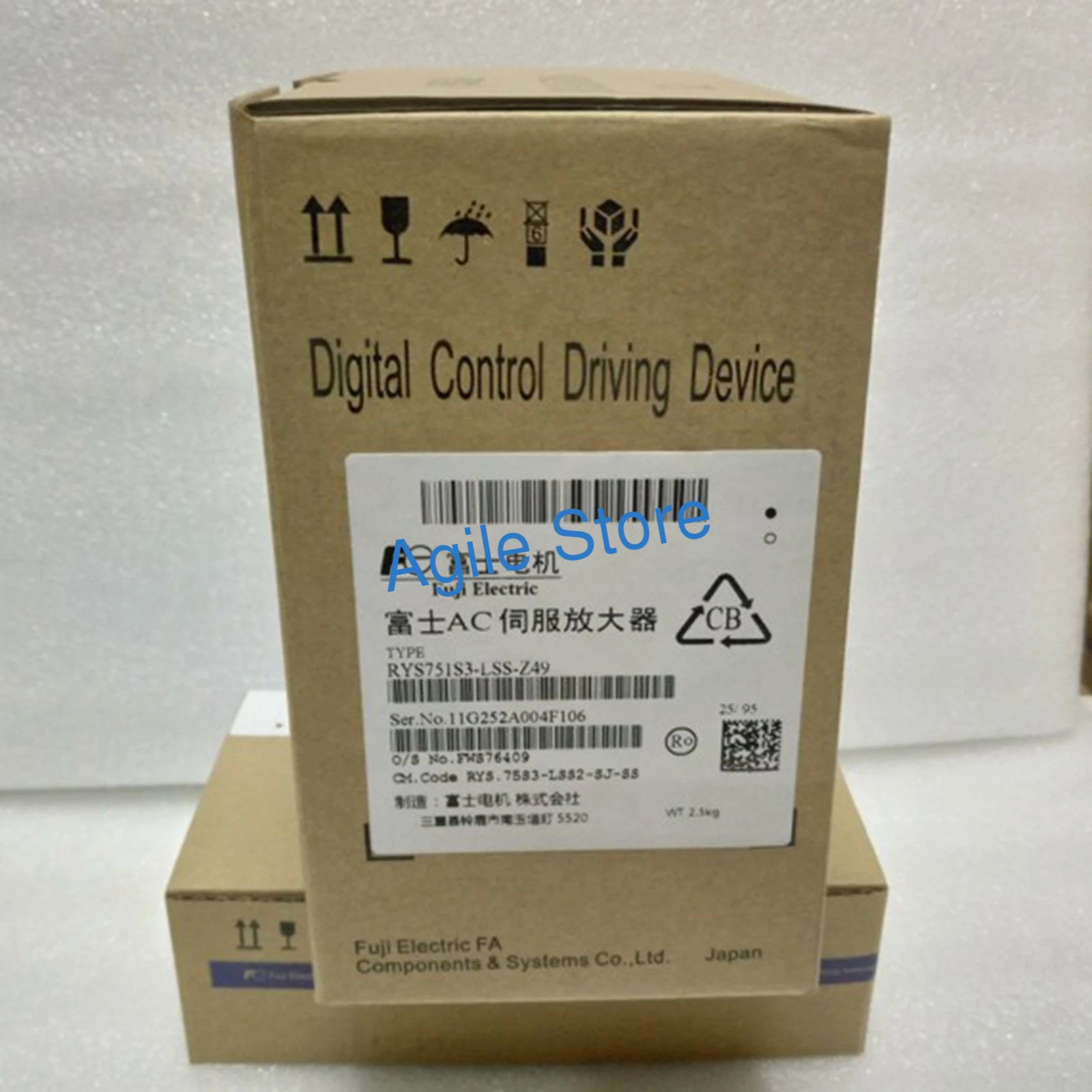 1PC New Fuji RYS751S3-LSS-Z49 Servo Drive RYS751S3LSSZ49 Expedited Shipping