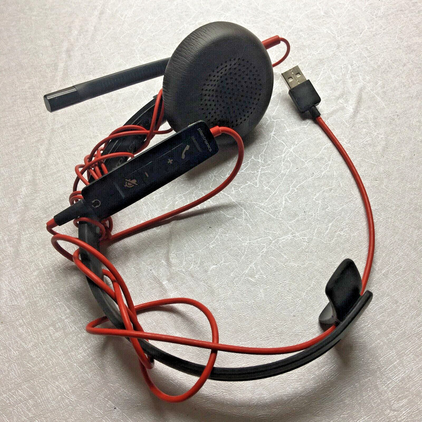 Genuine PLT Plantronics C5210 USB Wired Headset Headphones + C5200 Controller