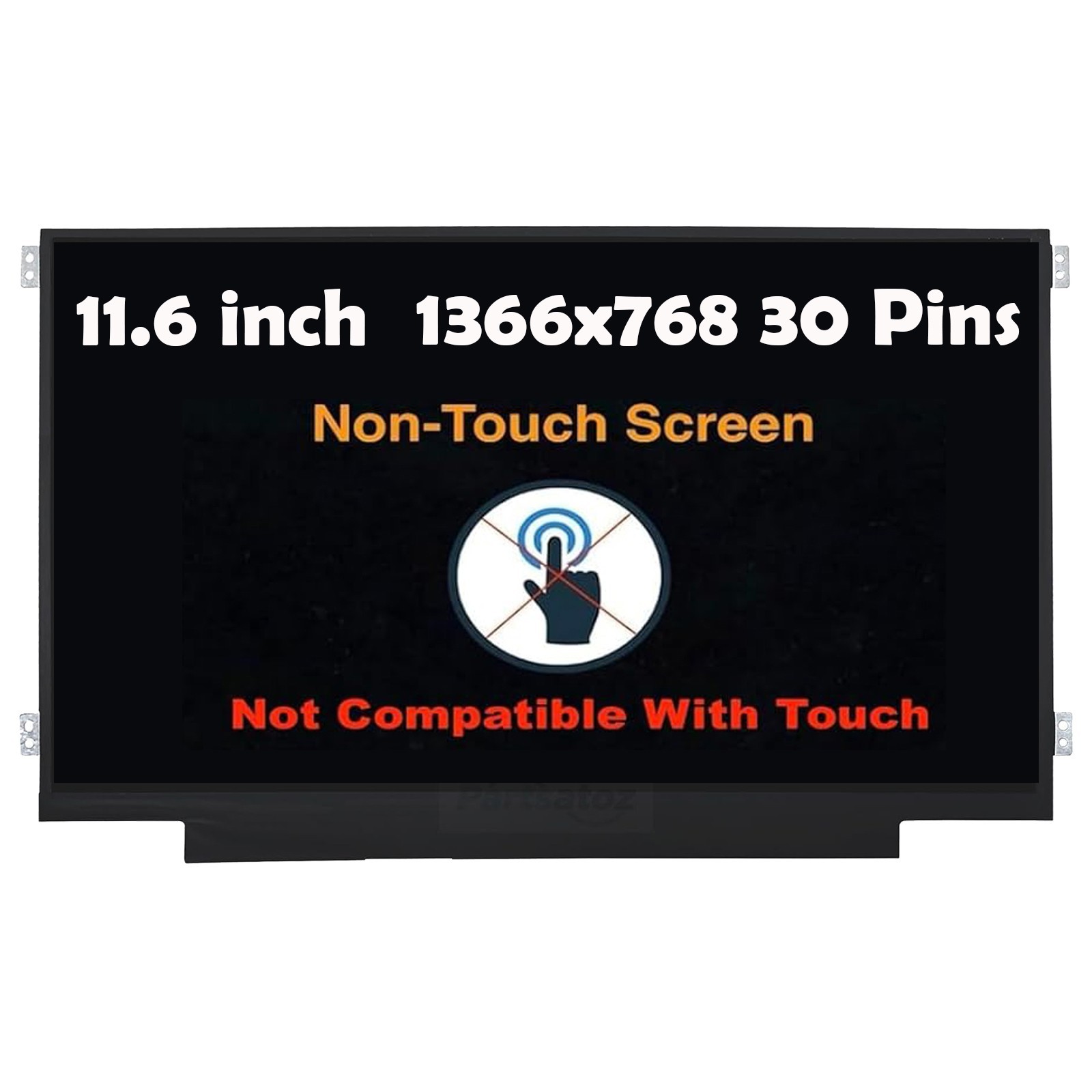11.6 for Lenovo ideapad 3 CB-11IGL05 Chromebook 82BA WXGA LCD Screen Replacement
