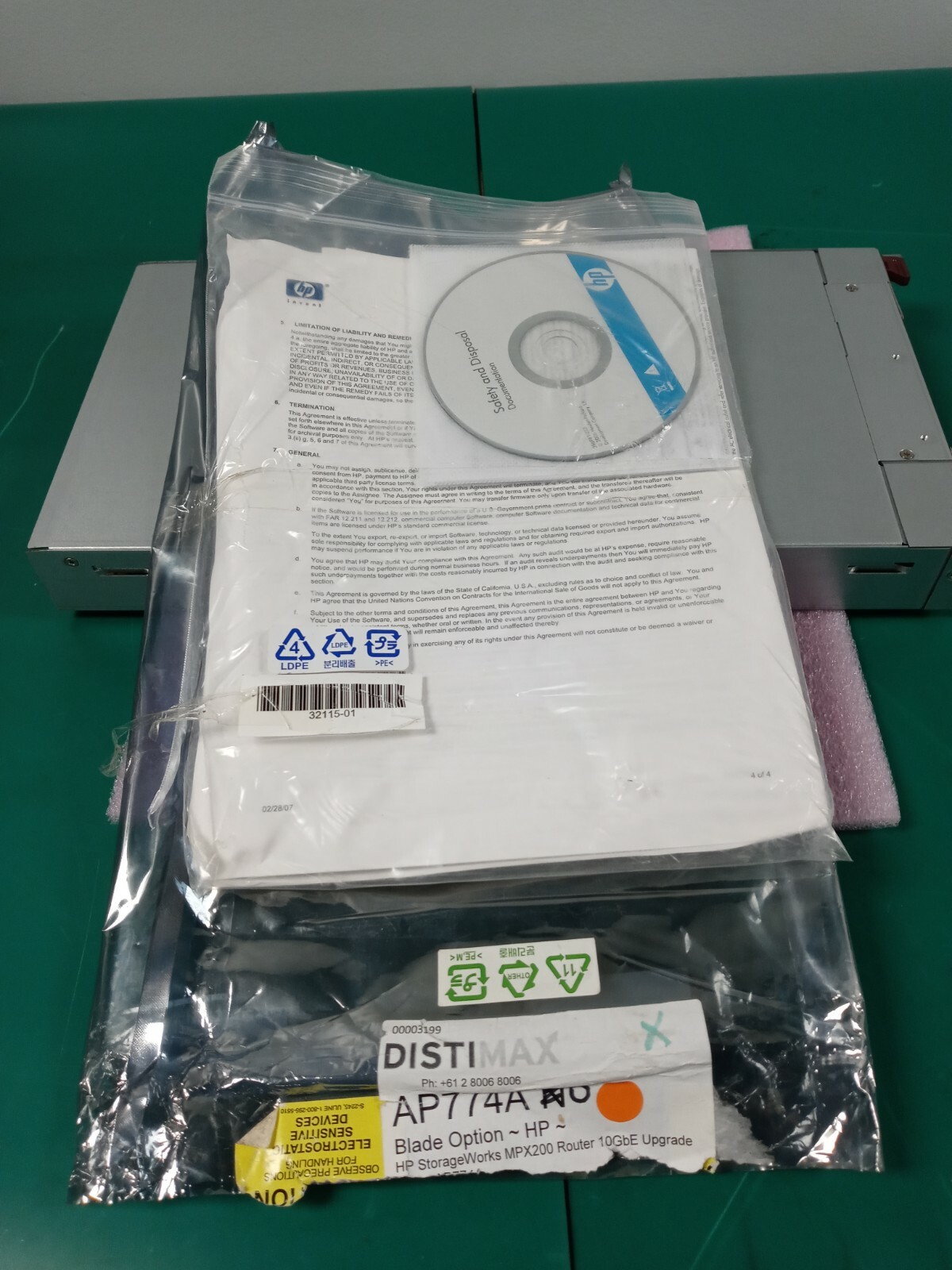 HP AP774A STORAGEWORKS MPX200 ROUTER 10 GBE  - 537580-001 