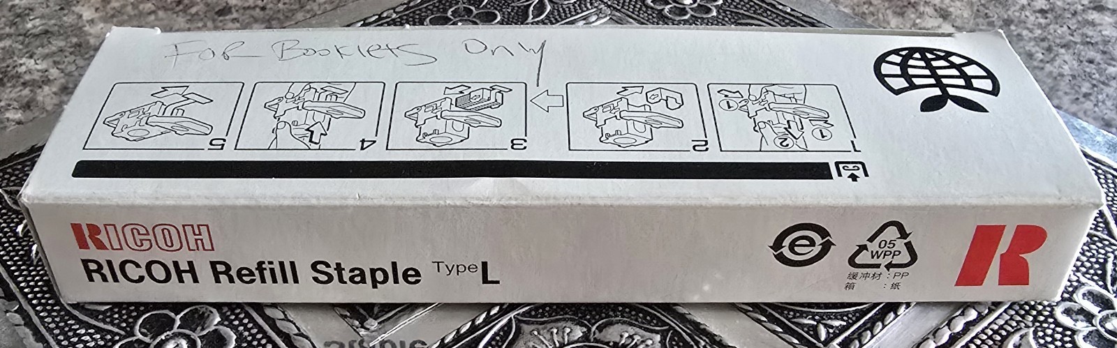 Genuine Ricoh 411241 Staple Cartridge Type L Aficio 1060 1075 MP 60001 BNIB