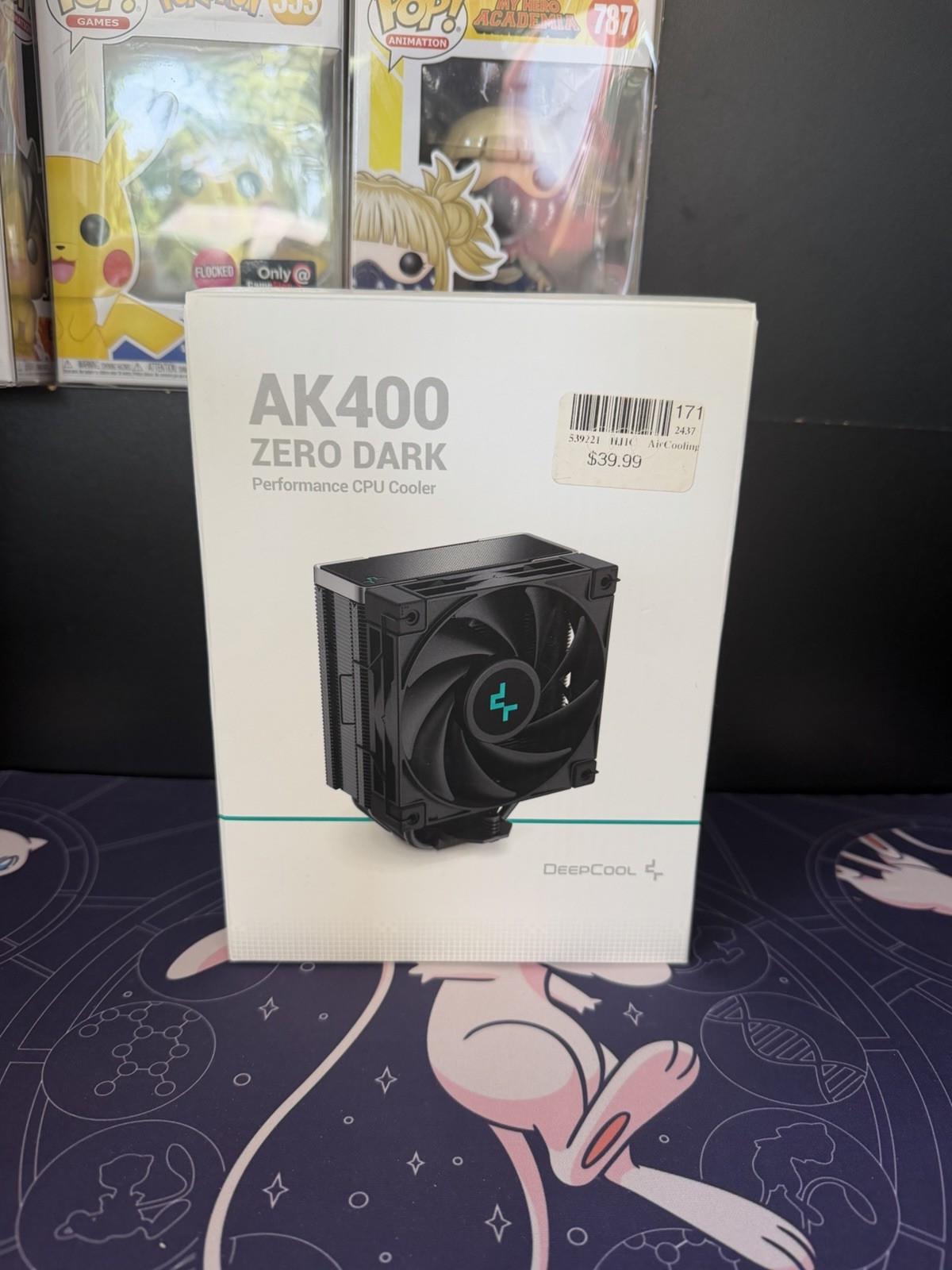 DeepCool AK400 Zero Dark High-Performance CPU Cooler Black