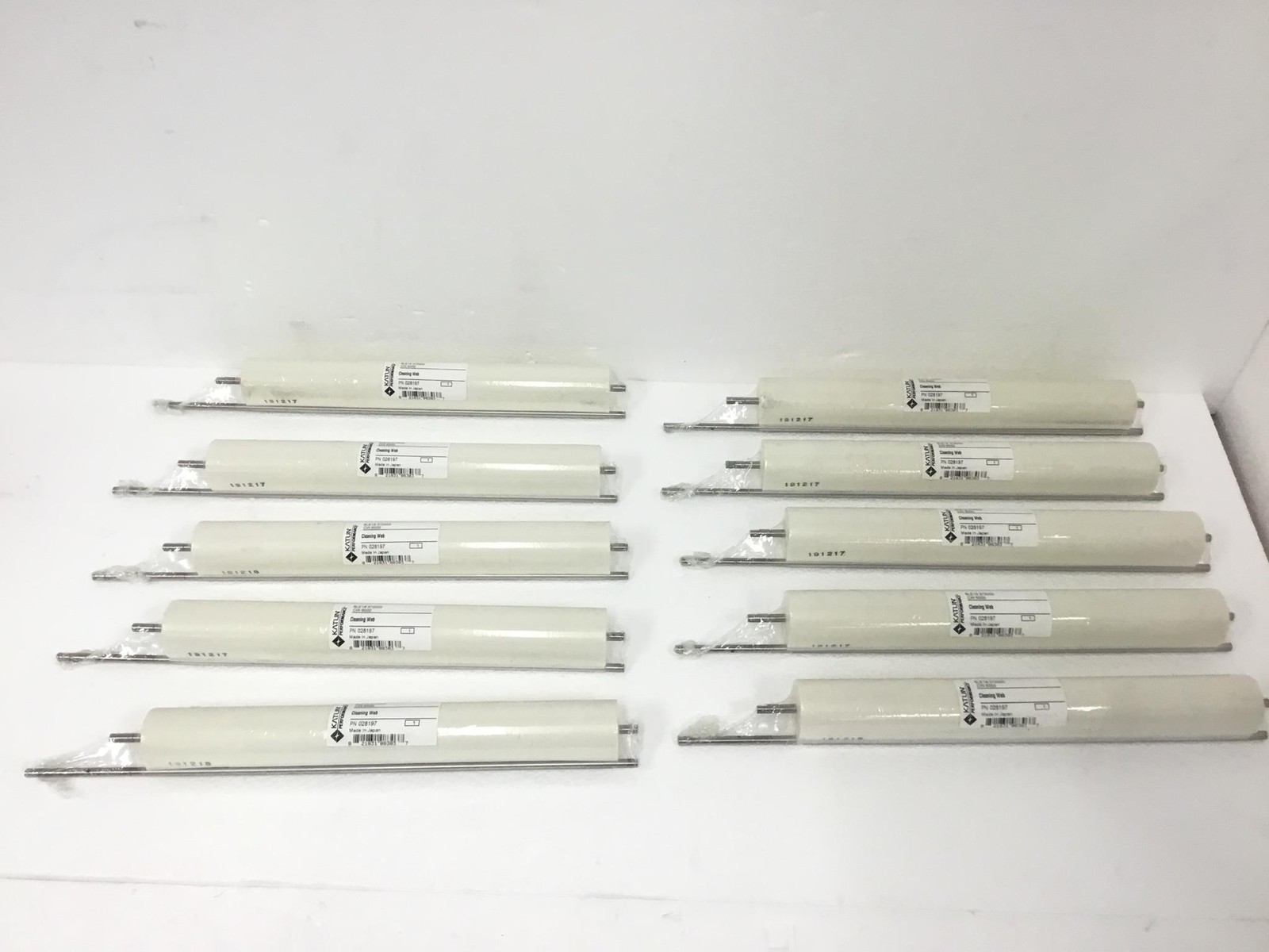 10x NEW Katun 6LE19372000 Fuser Cleaning Web Roller Toshiba DP-5200-6000-7200