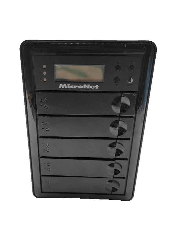 Micronet RAIDBank5 Firewire 400/ 800/ eSATA/ USB 3.0 with 5 Bay Hard Drive 10TB