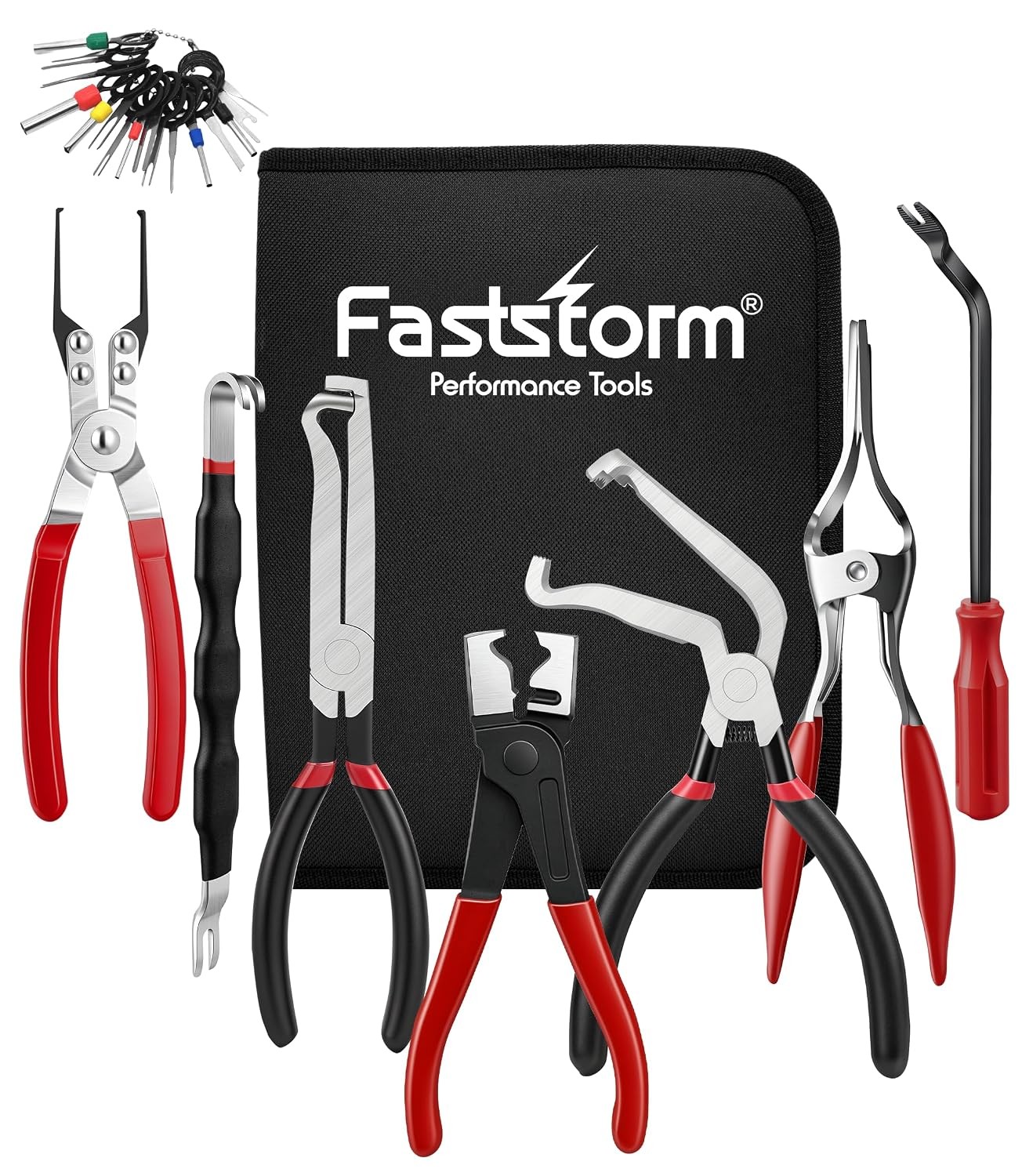 7 Piece Automotive Electrical Disconnect Pliers & Fuel Line Disconnect Tool Set
