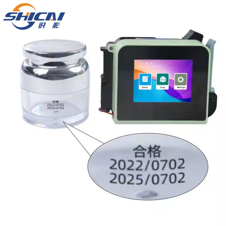 MINI Handheld Inkjet Printer 12.7mm Date Text Pattern Barcode Batch