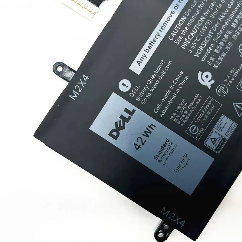 Original 42Wh J0PGR Battery For Dell Latitude 5285 5290 2-in-1 5285 T17G T17G001