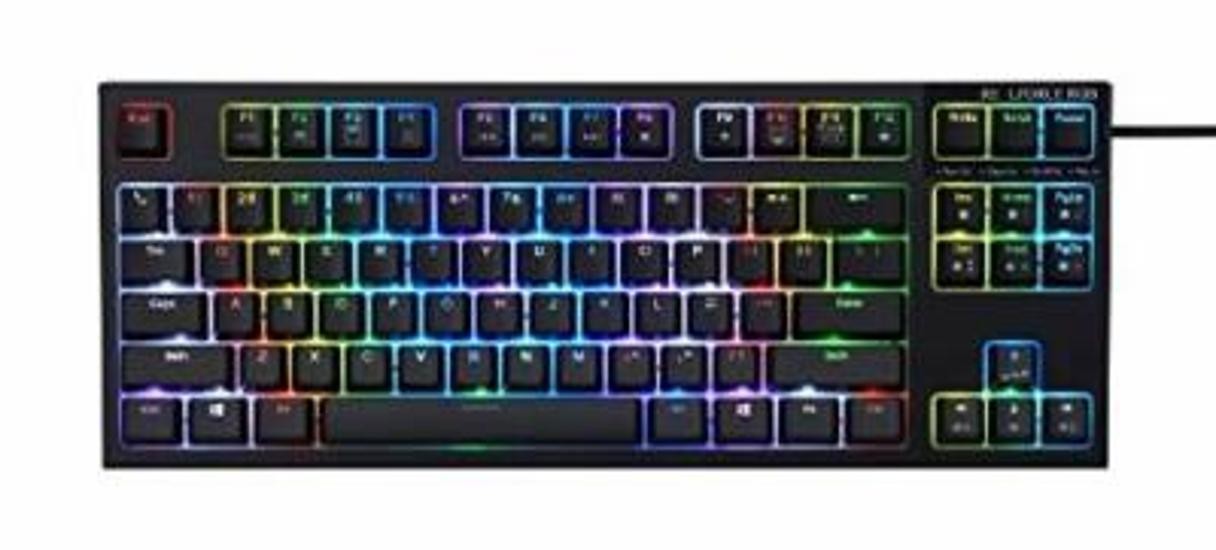Topre R2TLA-US4G-BK REALFORCE RGB TKL R2 English Numeric Keyless 87 Arrays