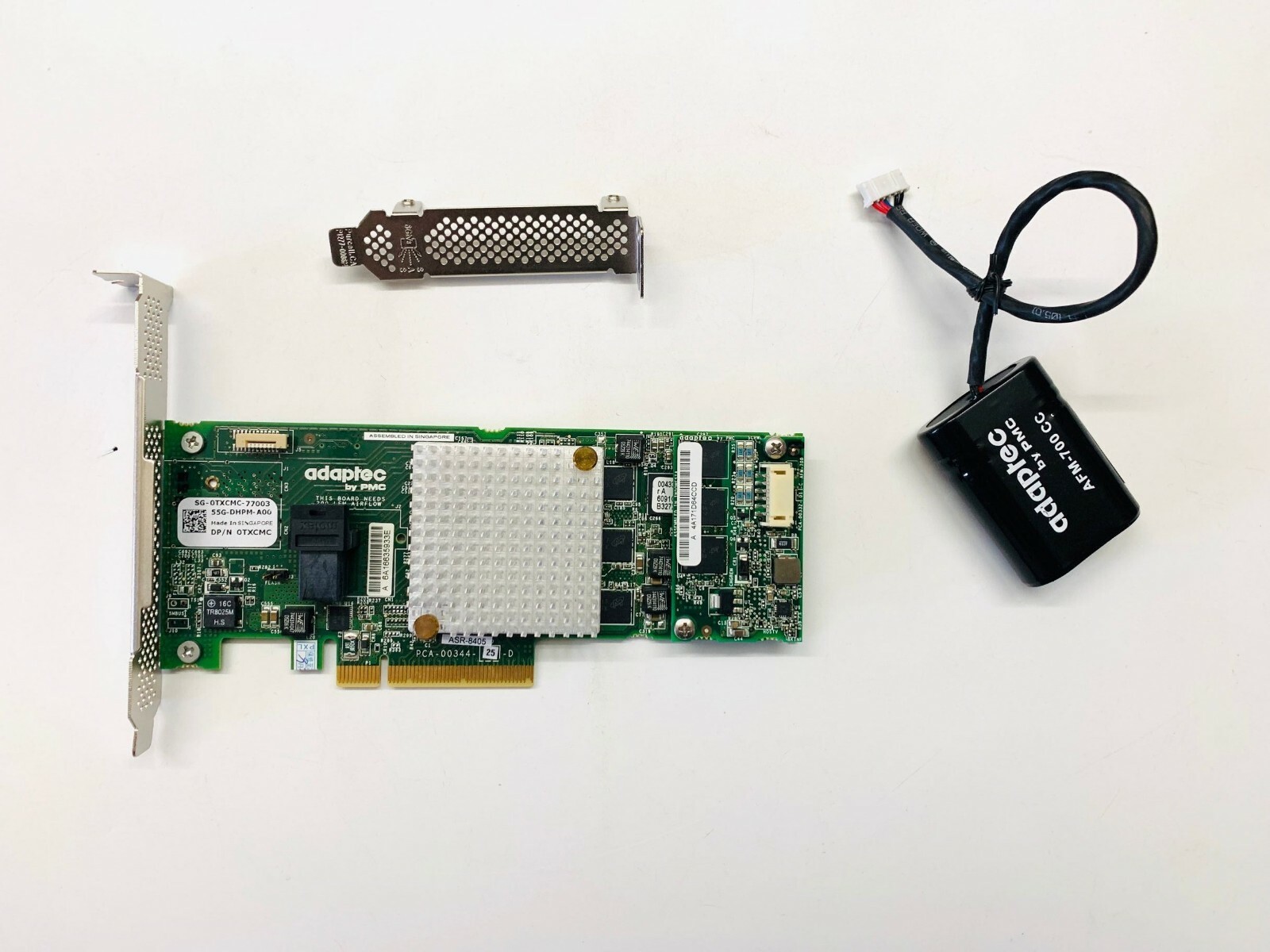 Adaptec ASR-8405 12Gb/s RAID Controller Card + Flash Module  SuperCap Kit 
