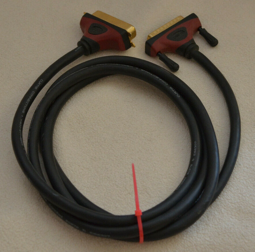 Belkin Gold Series IEEE 1284 Parallel Printer Cable DB25 to Centronics 5ft