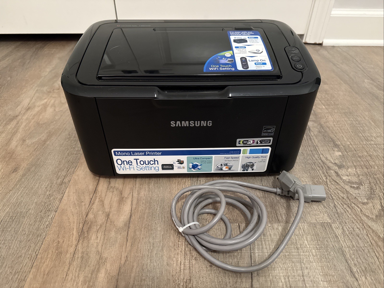 Samsung ML-1865W Wireless Monochrome Laser Printer - Needs New Toner Soon