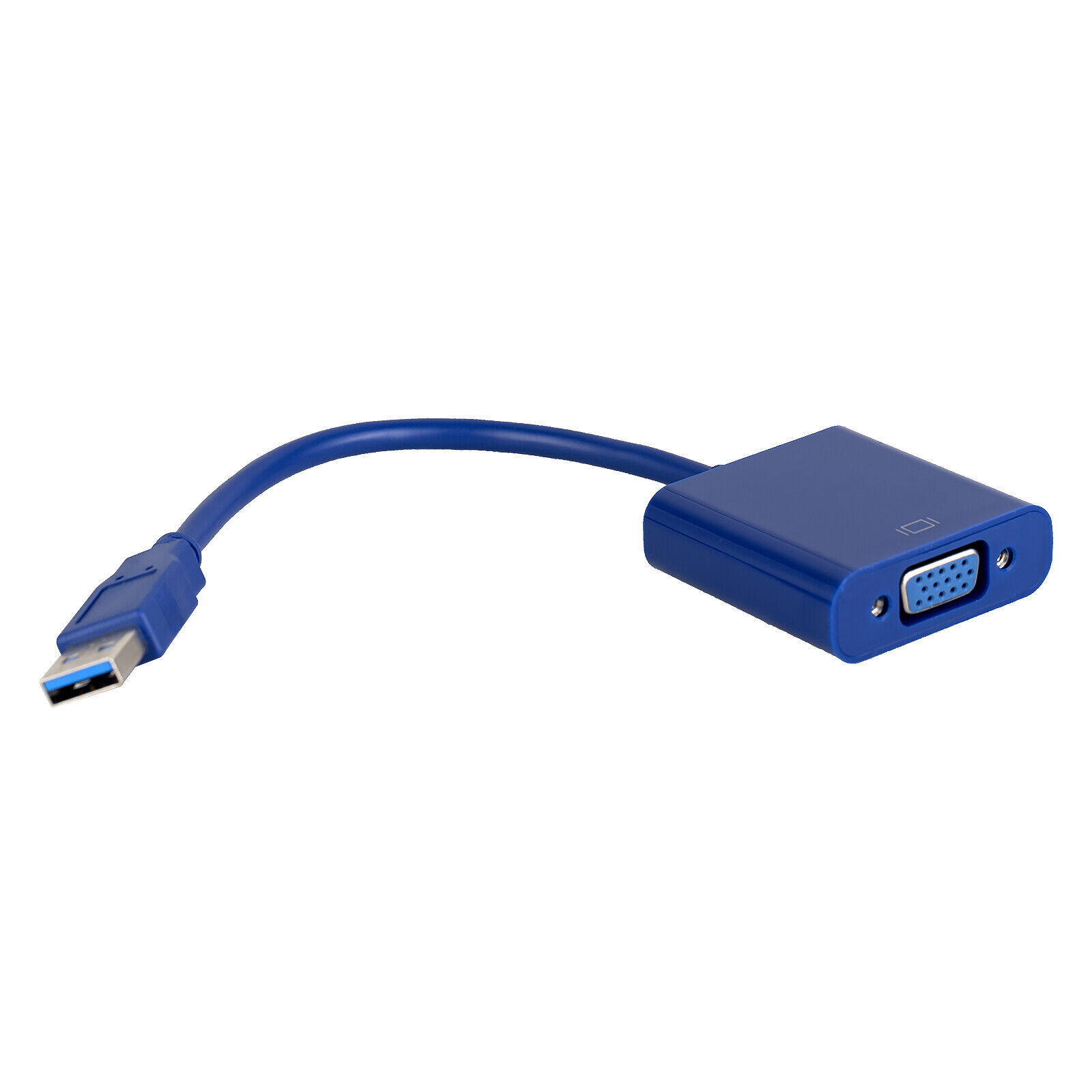 USB 3.0 VGA Port Adapter External Video Graphics Card Pigtail 1080P LCD Extend