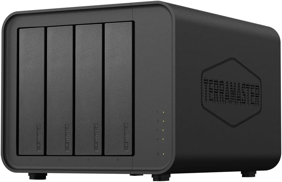 TERRAMASTER D4-320 External Hard Drive Enclosure 4bay USB 3.2