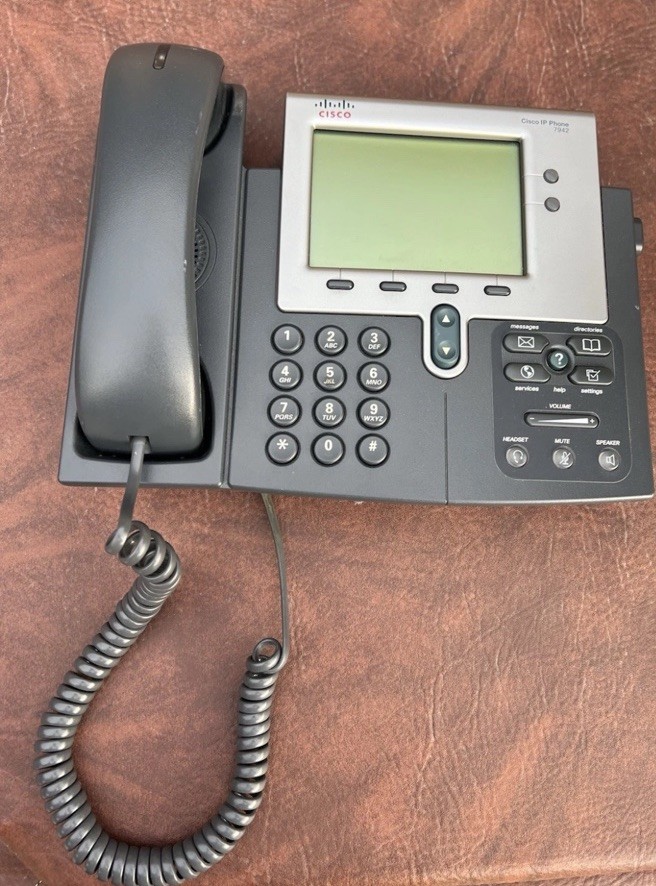 Used Cisco 7942 Unified IP Phone