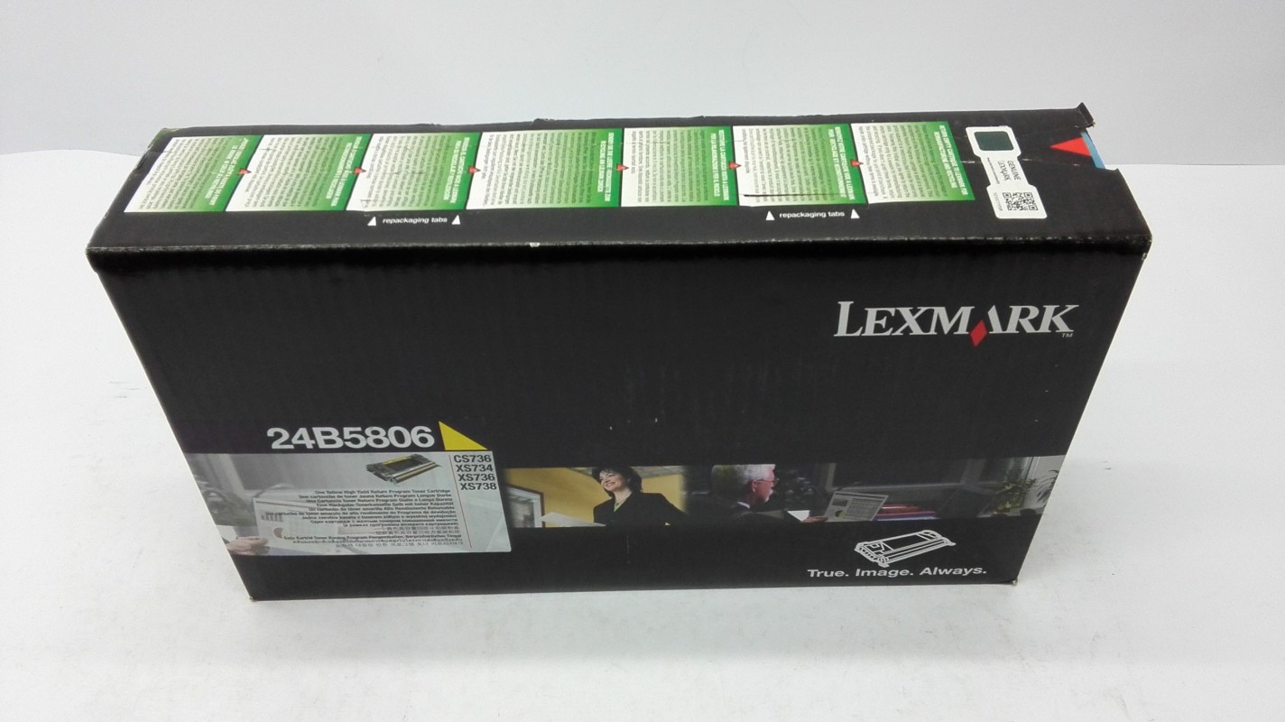Lexmark 24B5806 Toner Ctg Yellow for Lexmark CS 736DN