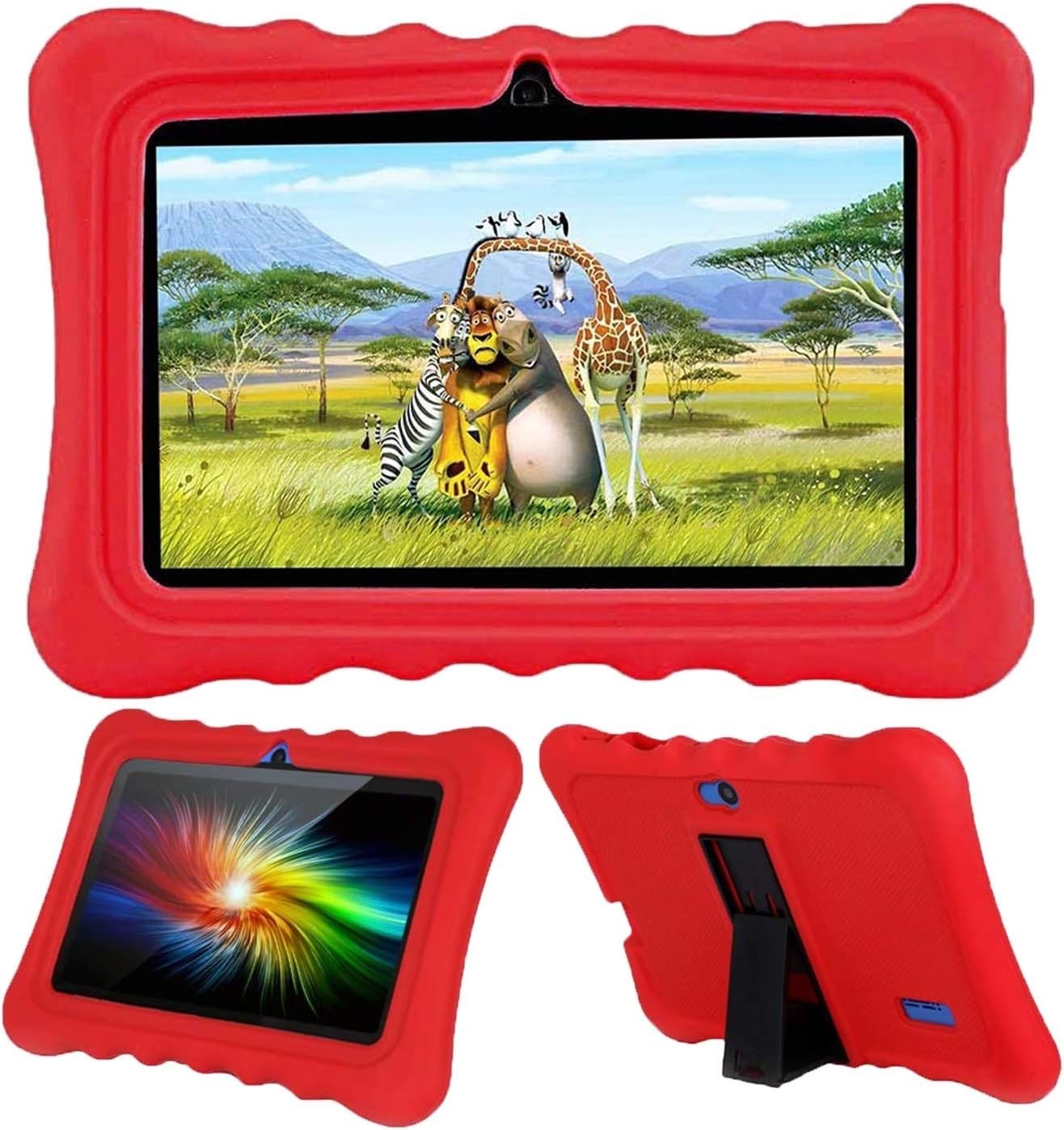 Interactive 7 Inch Silicone Case for Kids Tablets - Fun & Functional Protection