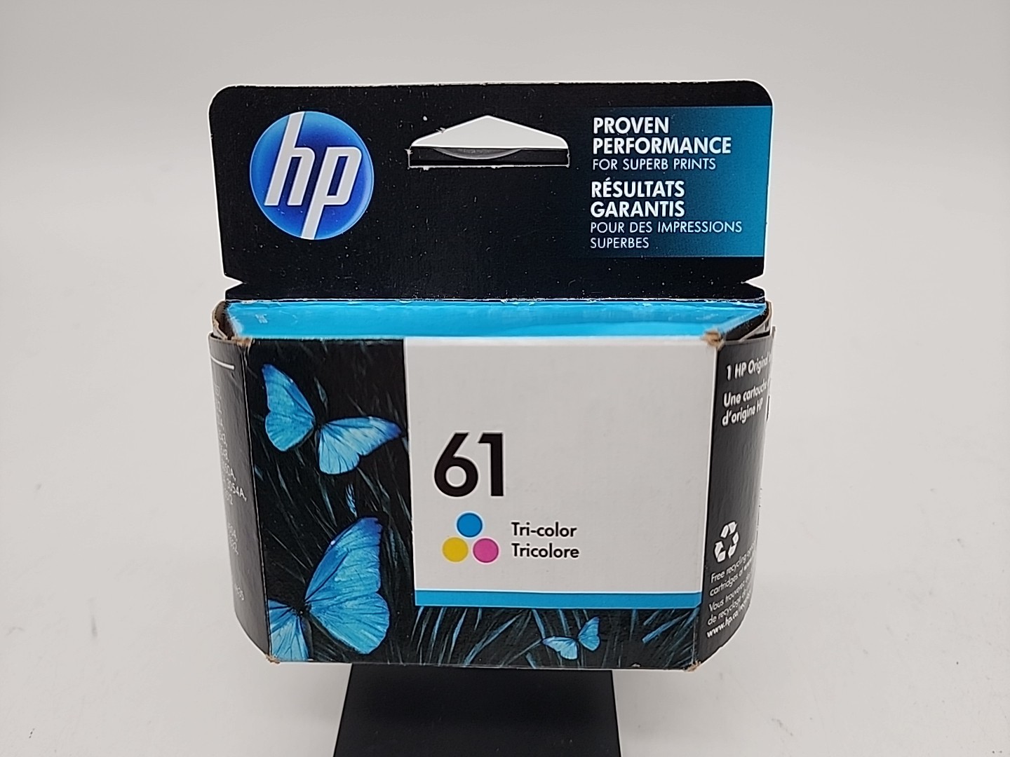 NEW Genuine OEM Original HP 61 Tri-Color Ink Cartridge CH562WN Sealed Exp. 11/22