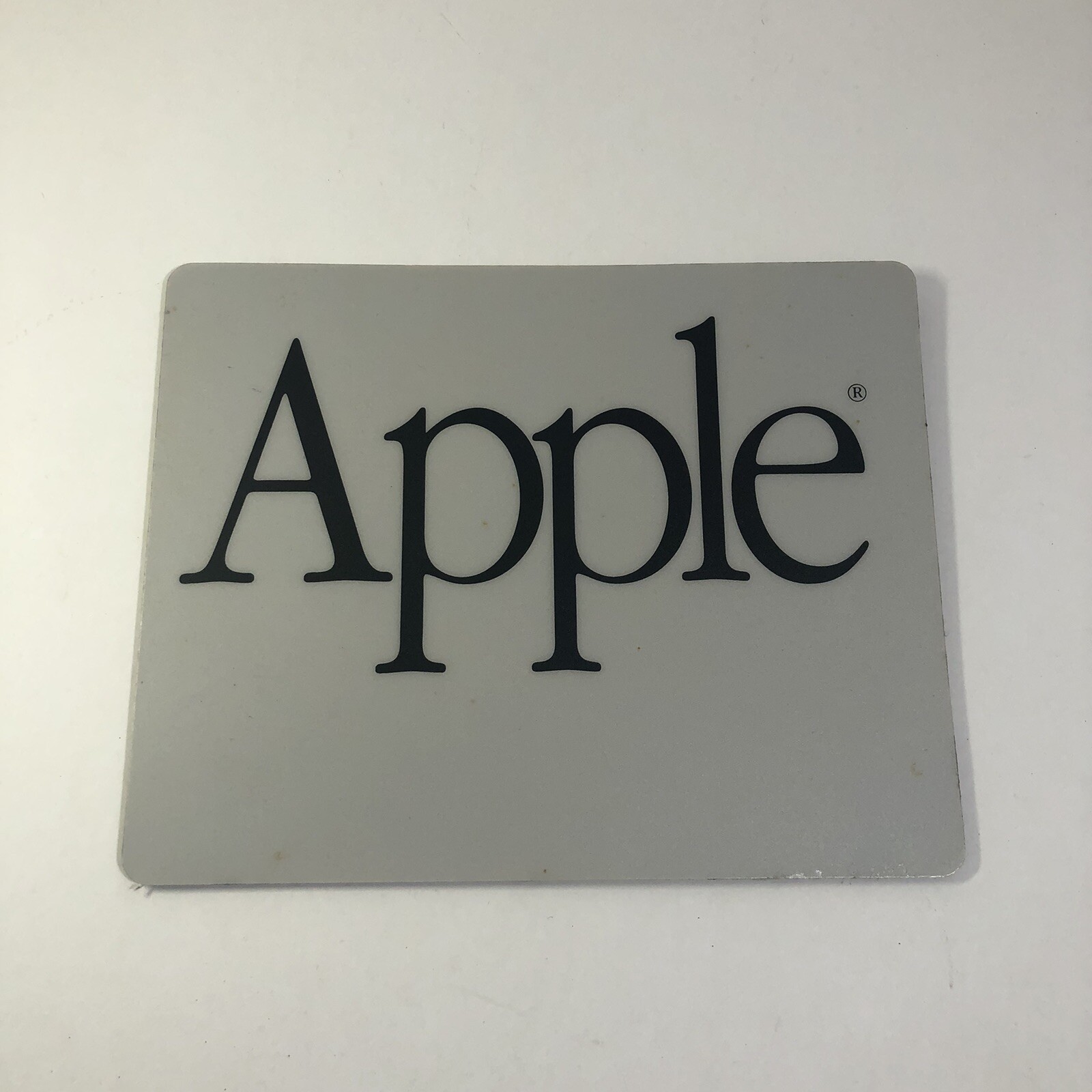 Vintage 1980's Gray Apple Macintosh Mouse Pad