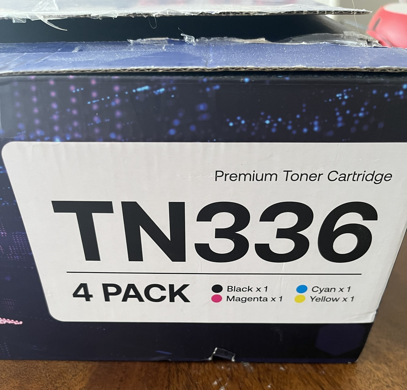 4 Pack TN336 Toner Cartridge High Yield Replacement for Brother TN 336