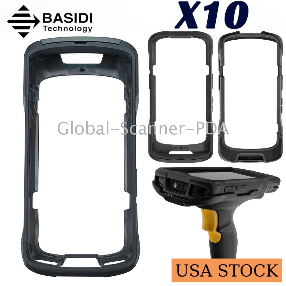 10PCS Black Protective Cover Rubber Boot For Zebra TC53 TC58 SG-NGTC5EXO1-01 NEW
