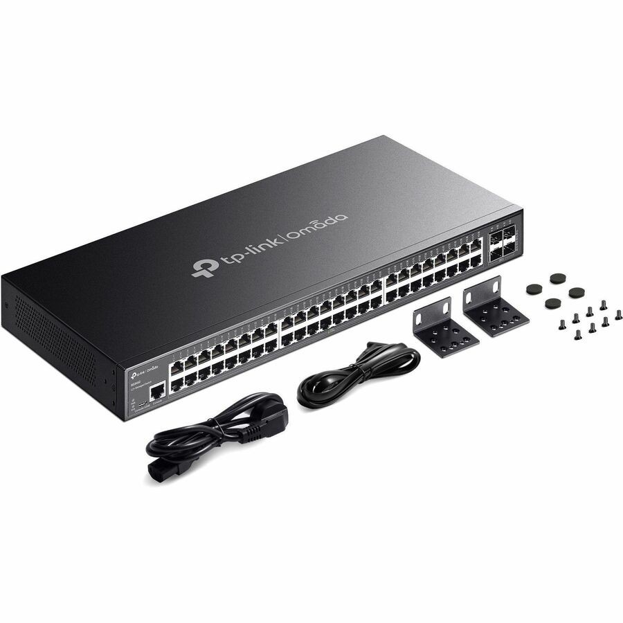 TP-Link TL-SG3452 JetStream 48-Port Gigabit L2 Managed Switch with 4 SFP Slots