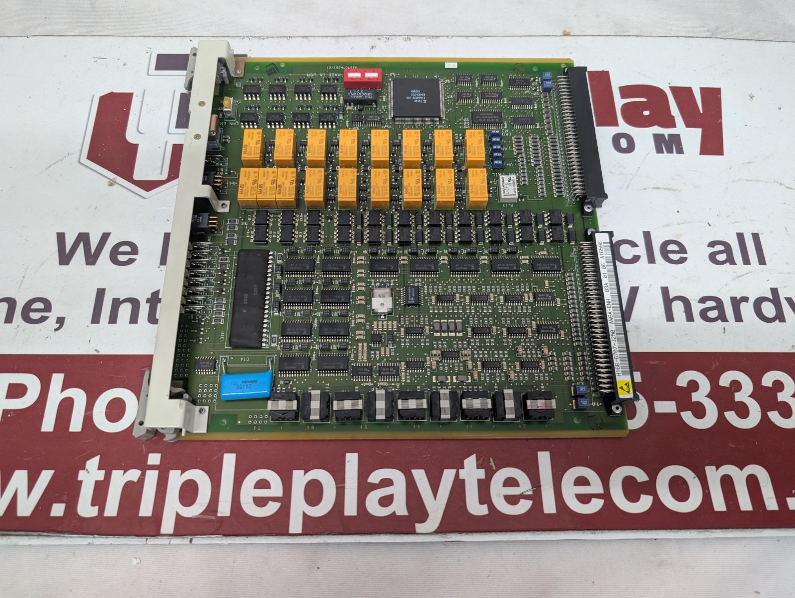 FUJITSU FC9616AWE1, SNPQADJ5AB, FLM-600 ALARM/OW UNIT