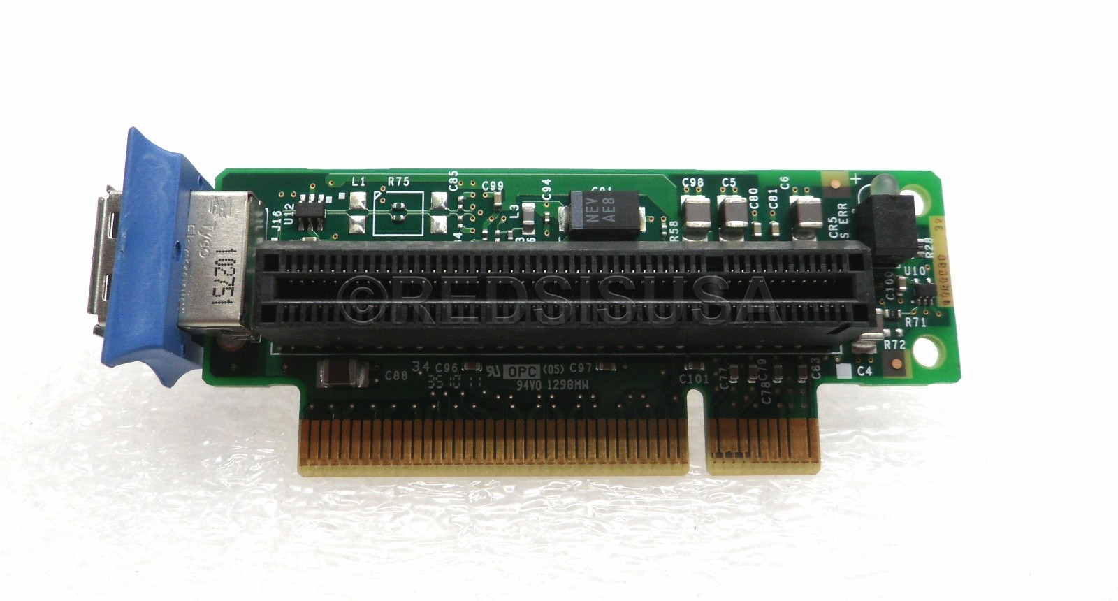 IBM X3550 M2 SAS SATA Riser Card W/ USB Reader 43W8888 43V7067