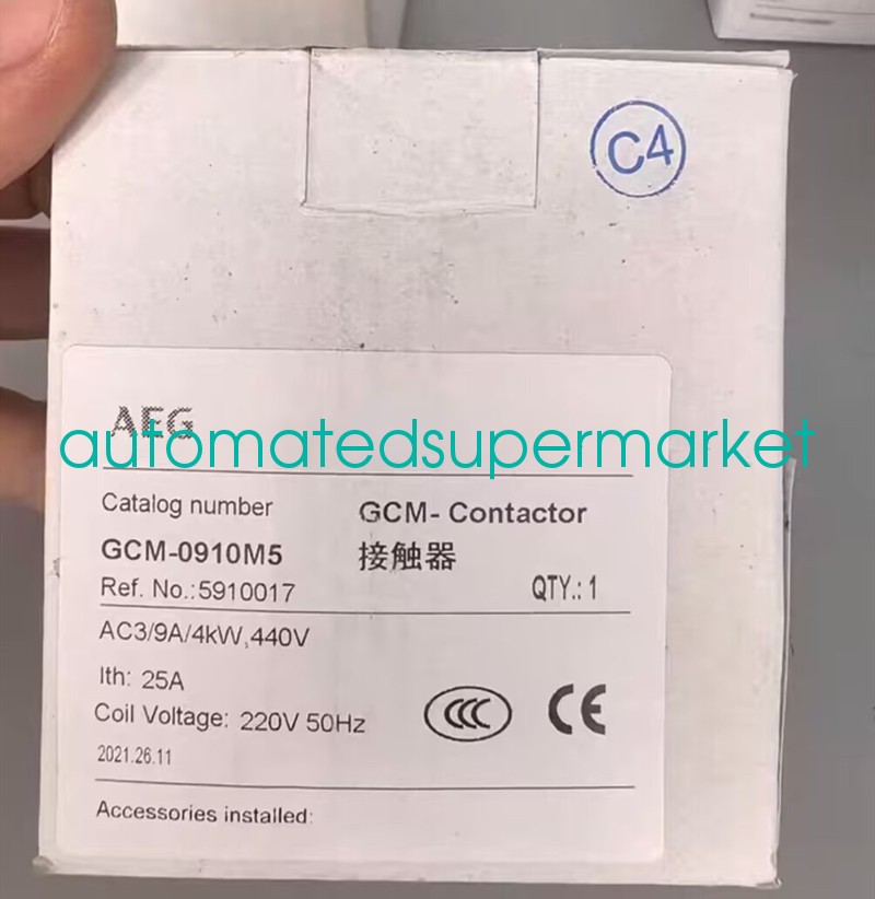 1Pcs New GCM-0910M5 contactor Shipping by DHL/FedEX