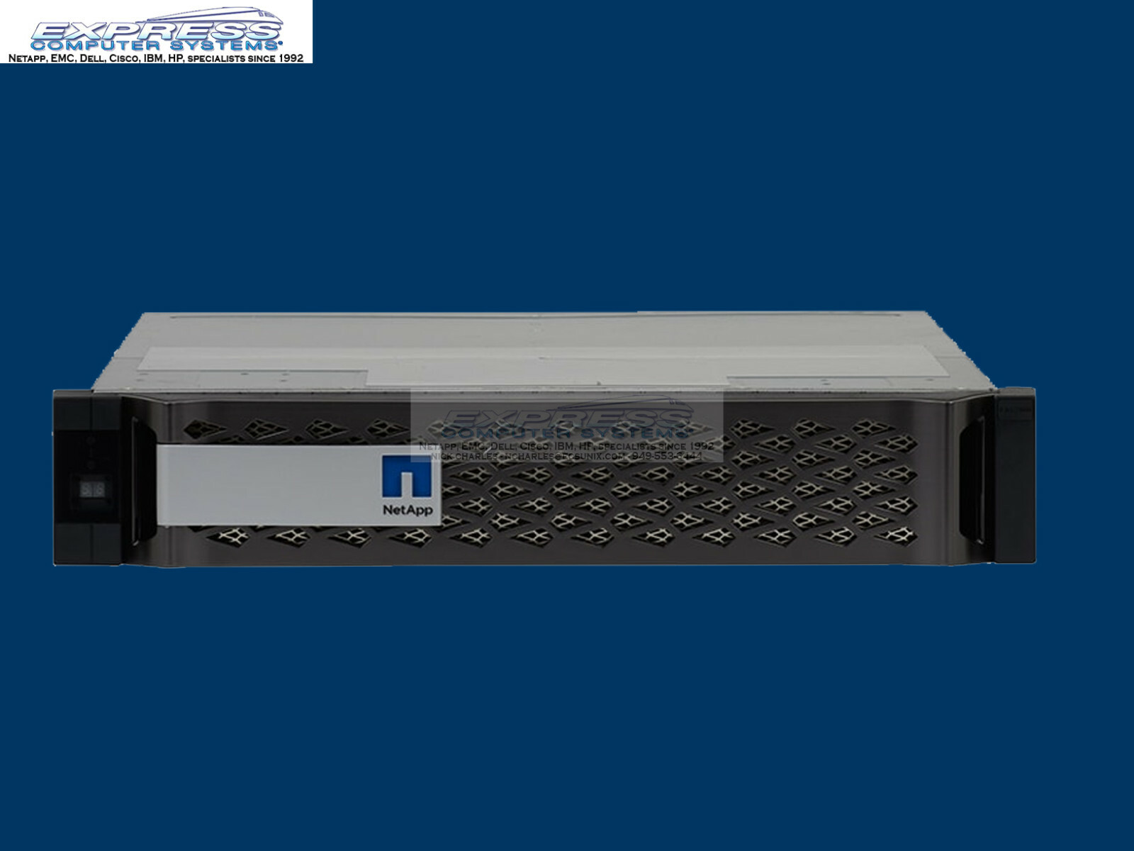 Netapp FAS2650A Dual Controller w/24x 1.2TB 10k 12gbps X342A-R6 FAS2650 CDOT 