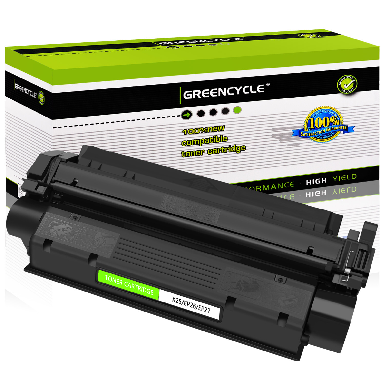 X25 EP26 EP27 Toner Cartridge Compatible with Canon MF530 MF5500 MF5630 MF5650 