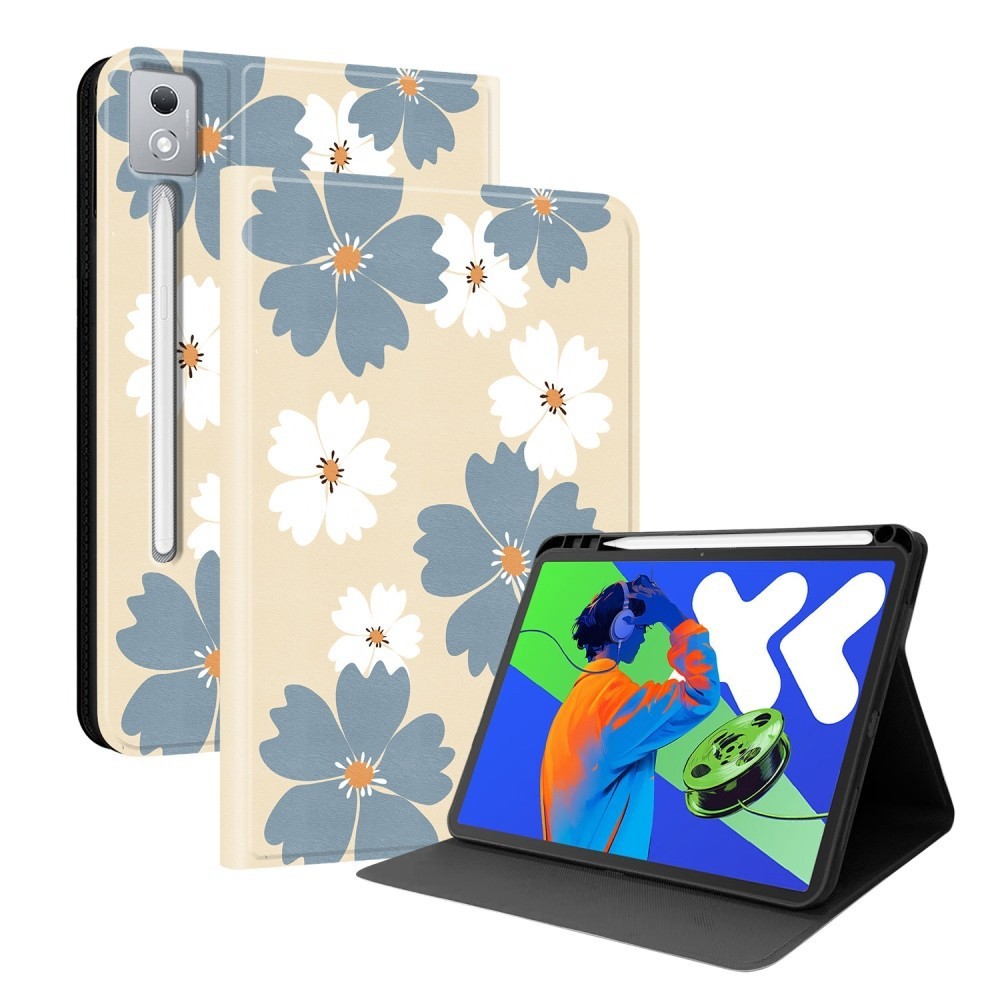 Butterfly Flower Lion Tablet Case For Lenovo Idea Tab Pro TB373FU 12.7 inch 2025