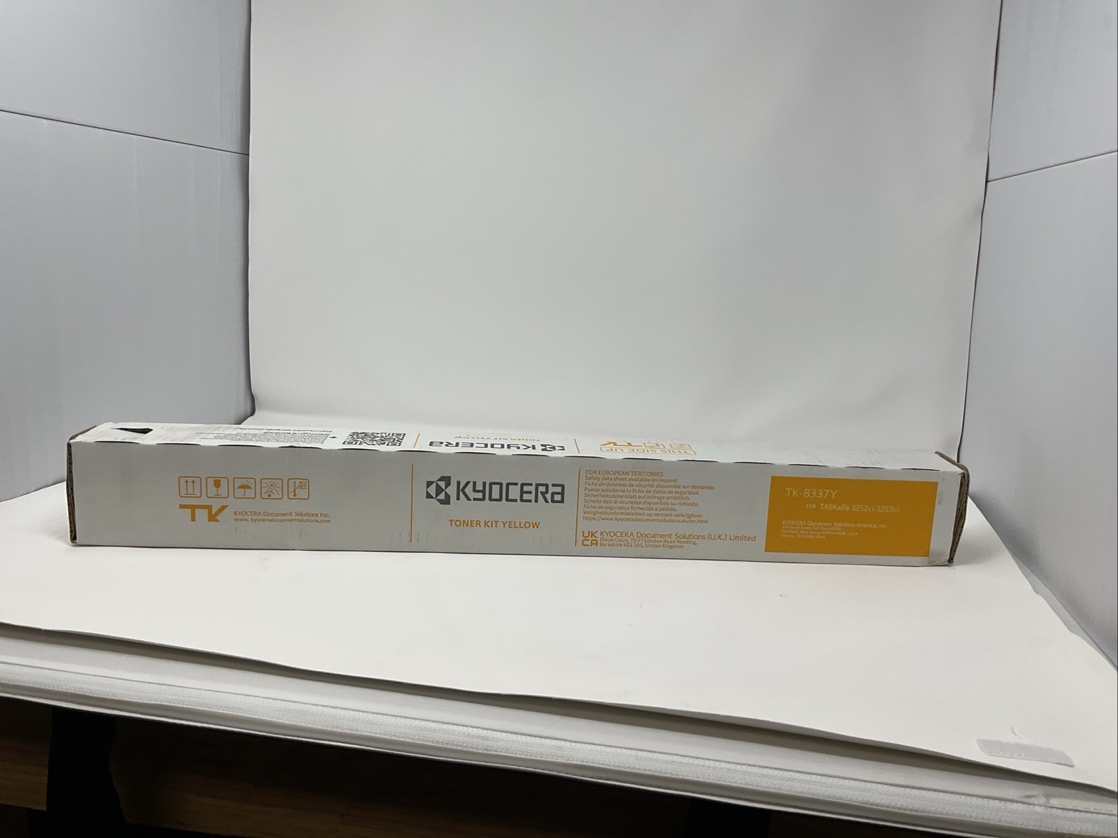 Kyocera TK-8337Y Genuine Yellow Toner Cartridge New Sealed