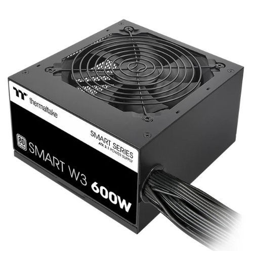 Thermaltake SMART W3 600WATT 80PLUS POWER SUPPLY, PS-SPW-0600NNFAWU-1 (BLACK)