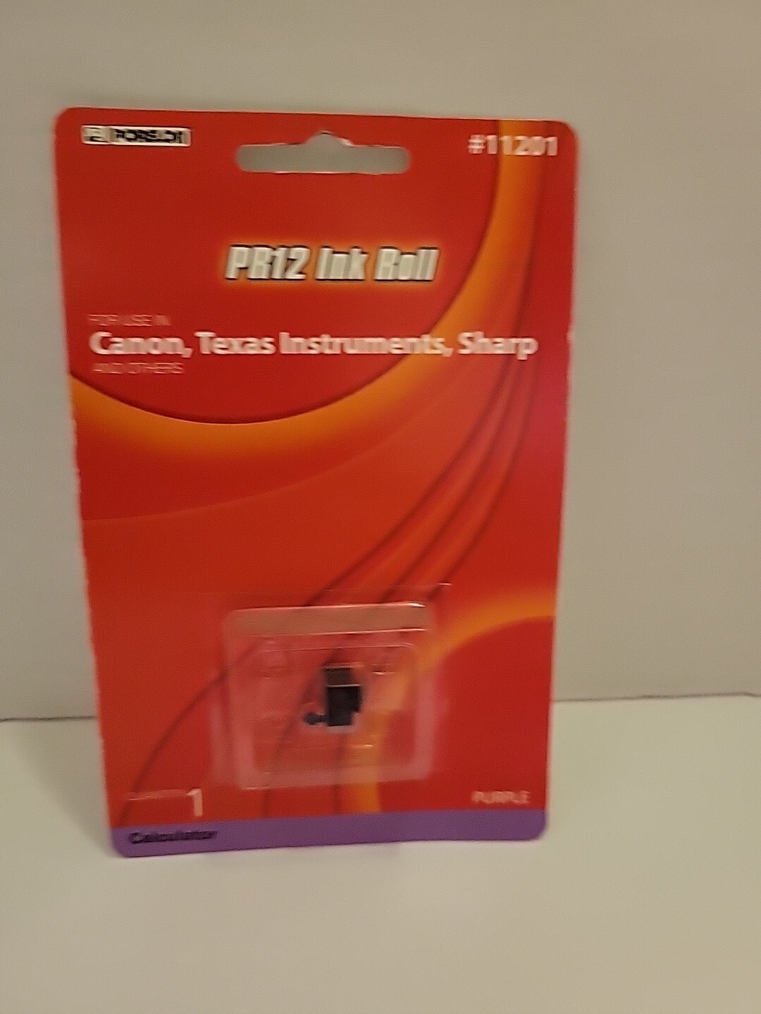 Porelon 11201 PR12 Compatible Calculator Ink Roll (PURPLE)