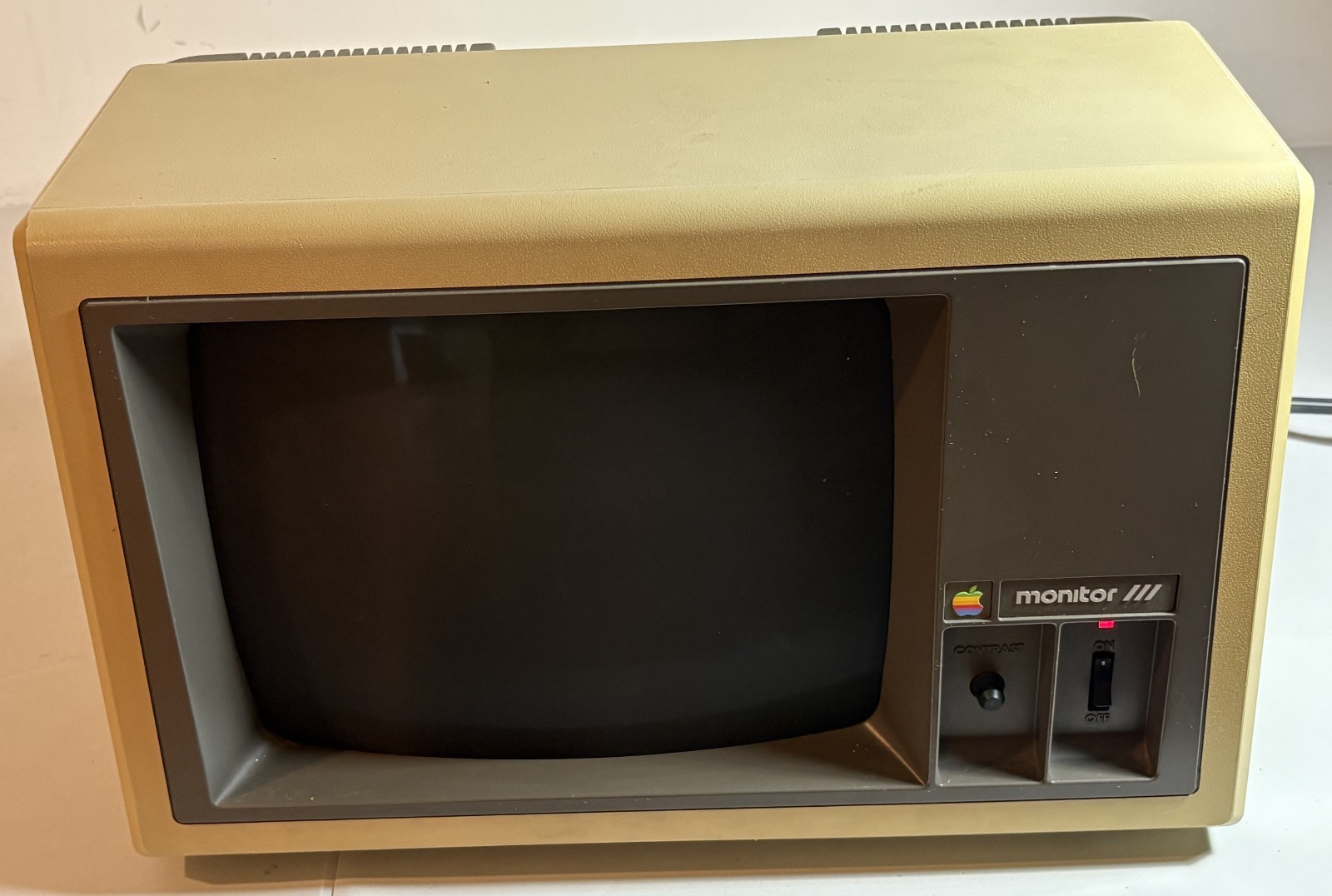 Apple III A3M0039 CRT Monitor AS IS