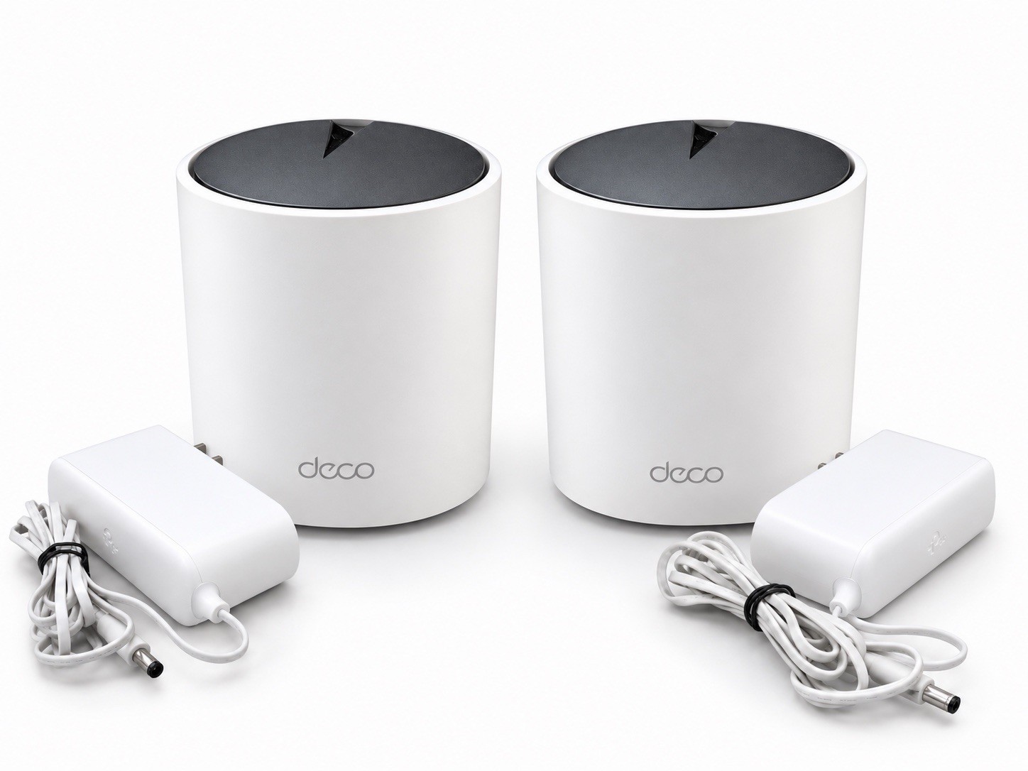 Pair of Two 2 TP-Link Deco X25 AX1800 WiFi 6 Mesh Router Nodes - Excellent